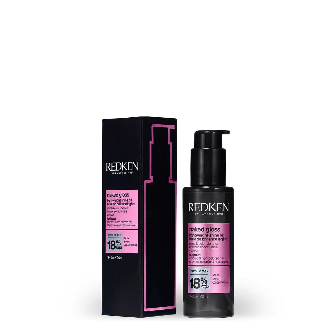 Naked Gloss Lightweight Shine Oil - 100 ml / 3.4 fl oz