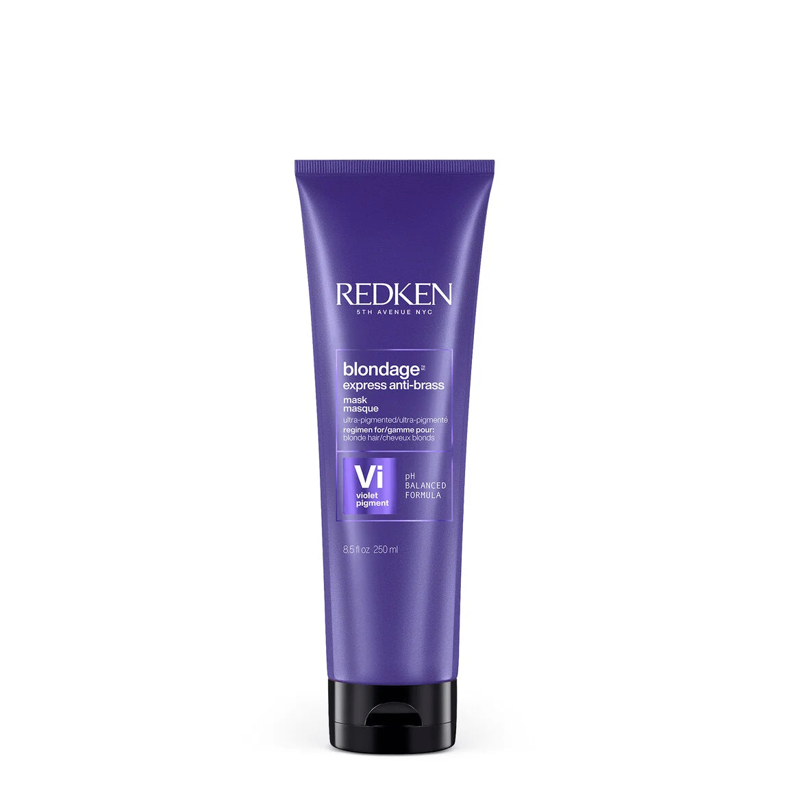BLONDAGE EXPRESS ANTI-BRASS MASK Pigmented hair express mask to tone brass in blonde hair - 250 ml / 8.5 fl oz