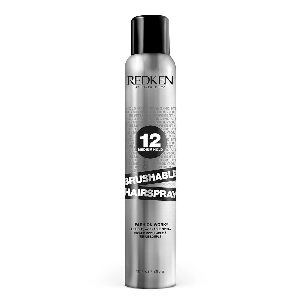 BRUSHABLE HAIRSPRAY 24- Hour Flexible, Fast-drying Hairspray - 295 g / 10.4 fl oz
